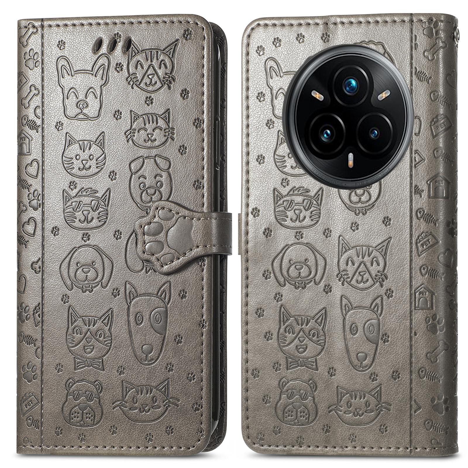 For Realme 14 Pro+ 5G Leather Wallet Case Flip Phone Cover with Cute Cat Dog Pattern Grey
For Realme 14 Pro+ 5G Leather Wallet Case Flip Phone Cover with Cute Cat Dog Pattern Grey