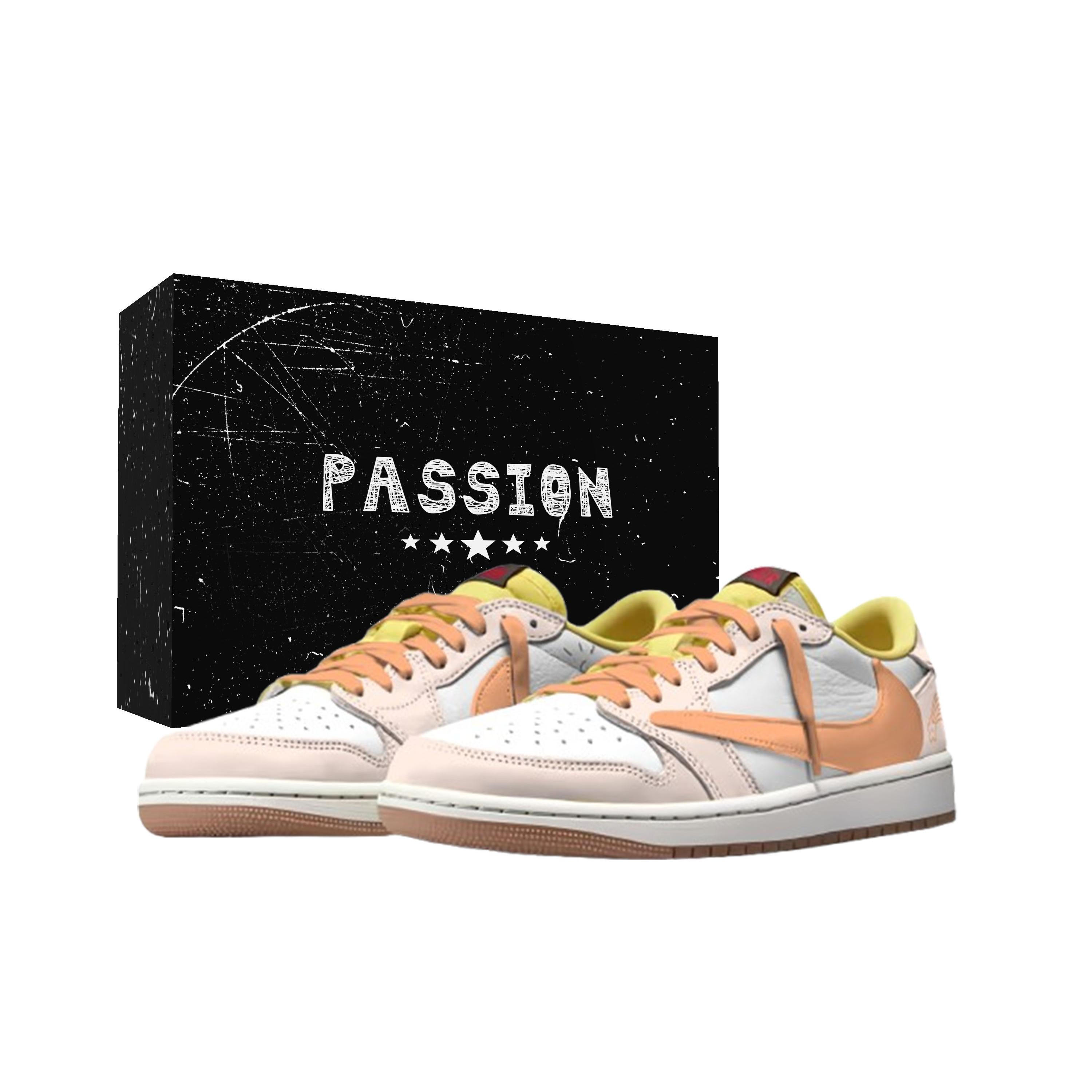 Jordan x Travis Scott Air Jordan 1 Gray Orange Hook Box Slip Resistant Low top Vintage Basketball Shoes Women s DZ4137-700(Team2042- ) 42
Jordan x Travis Scott Air Jordan 1 Gray Orange Hook Box Slip Resistant Low top Vintage Basketball Shoes Women s DZ4137-700(Team2042- ) 42