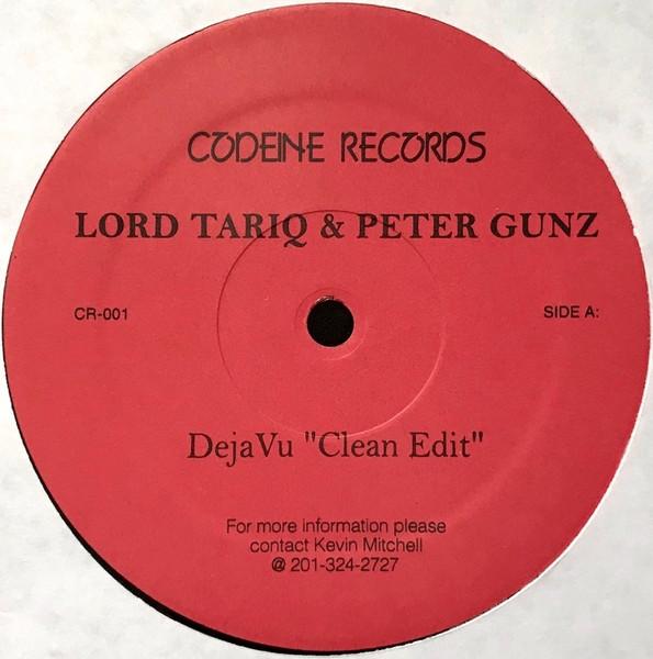 12inch Record LORD TARIQ & PETER GUNZ - Deja Vu / Marmalade CR001 Codeine Records 1997 US Rap & Hip-Hop/R&B Used
12inch Record LORD TARIQ & PETER GUNZ - Deja Vu / Marmalade CR001 Codeine Records 1997 US Rap & Hip-Hop/R&B Used
