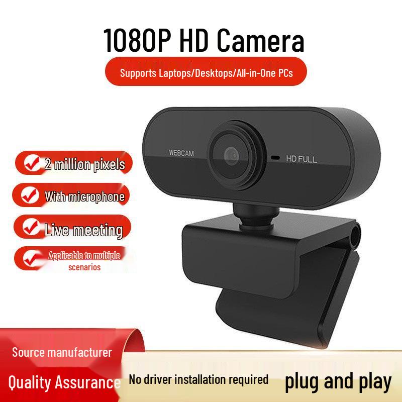 Universal Driver-Free Webcam with Microphone for Video Conferencing, Online Classes, Live Streaming & Hotel Check-In
Universal Driver-Free Webcam with Microphone for Video Conferencing, Online Classes, Live Streaming & Hotel Check-In
