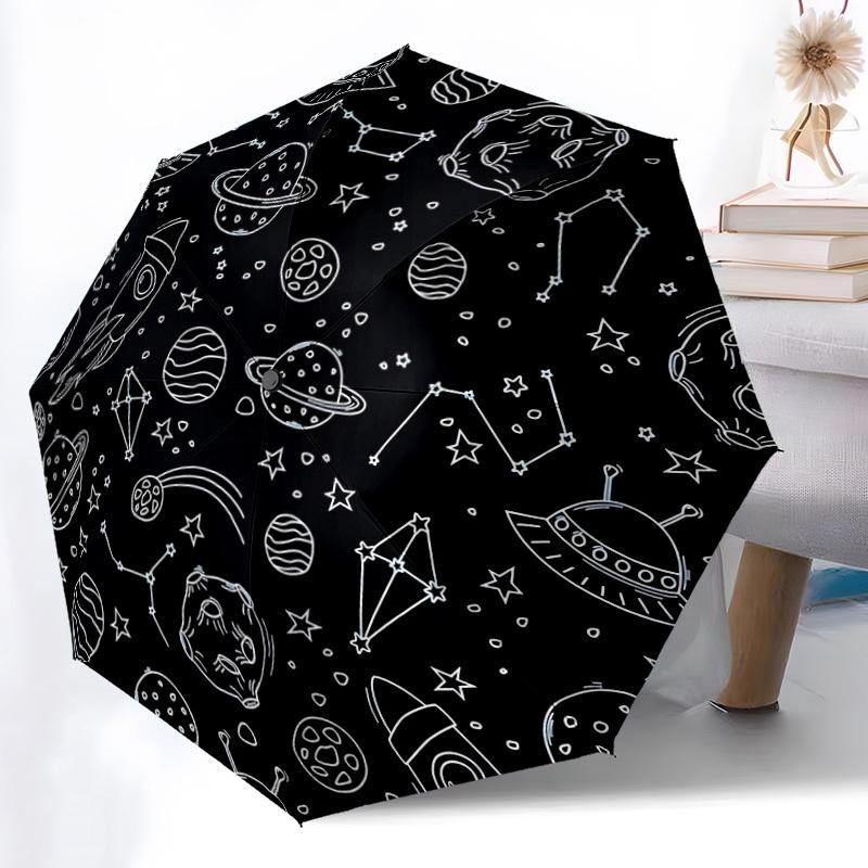 1pc Space Exploration Automatic Umbrella - Automatic Opening And Closing, Sturdy Iron Frame, Formal Occasions yy251018248
1pc Space Exploration Automatic Umbrella - Automatic Opening And Closing, Sturdy Iron Frame, Formal Occasions yy251018248