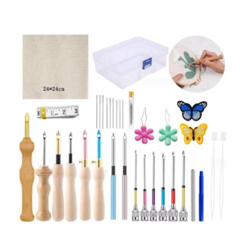 Набор для вышивания, игла для вышивания, инструмент для шитья, волшебная игла для вышивания, ручка, ткацкий инструмент, Вязание, швейные инструменты для DIY, крючок для ковров
Набор для вышивания, игла для вышивания, инструмент для шитья, волшебная игла для вышивания, ручка, ткацкий инструмент, Вязание, швейные инструменты для DIY, крючок для ковров