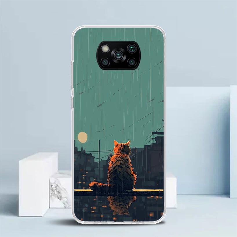 Anime Cat Rain Animal Phone Case For Xiaomi Poco F7 Ultra X5 X6 X7 Pro M7 Redmi 15C 15 13C 13 12C 12 10C 10 10A 9 9C 9A 9T Cover Redmi 9C
Anime Cat Rain Animal Phone Case For Xiaomi Poco F7 Ultra X5 X6 X7 Pro M7 Redmi 15C 15 13C 13 12C 12 10C 10 10A 9 9C 9A 9T Cover Redmi 9C