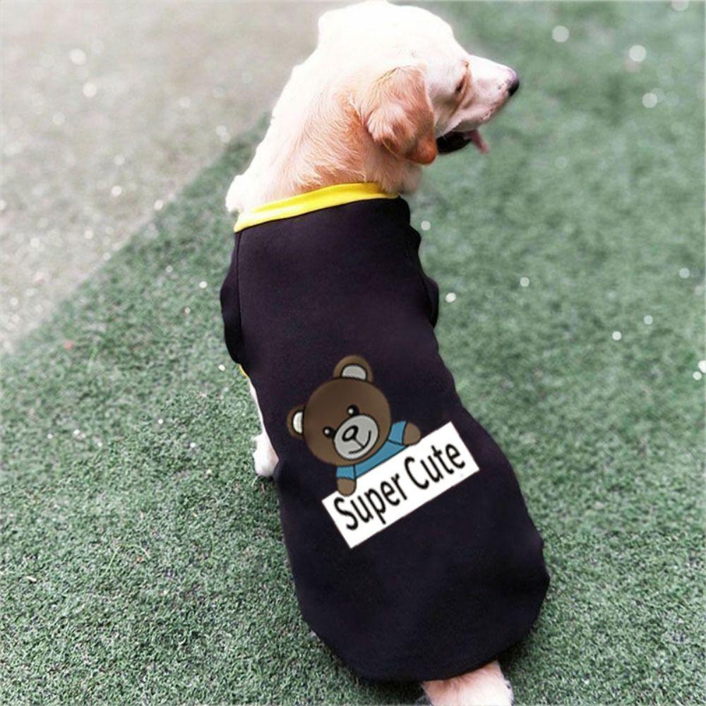 Cartoon Pet Clothing Hoodies Polyester Dogs Vest Shirt Pet Warm Plush Vest for Cats XS-yellow bear
Cartoon Pet Clothing Hoodies Polyester Dogs Vest Shirt Pet Warm Plush Vest for Cats XS-yellow bear