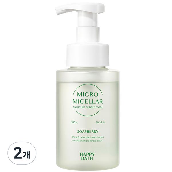 Happy Bath Micro Micella Berry Moisti Bubble Очищающая пенка, 2 штуки, 300мл Известная корейская косметика, популярные продукты
Happy Bath Micro Micella Berry Moisti Bubble Очищающая пенка, 2 штуки, 300мл Известная корейская косметика, популярные продукты