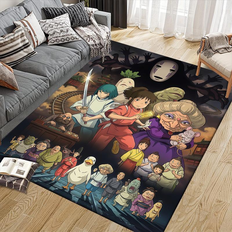 Spirited Away characters Pattern Square Carpet,Area Rug,Carpet Rug for Living Room Bedroom Sofa Playroom Decor,Non-slip Floor Mat 40x60cm( 15x23in )
Spirited Away characters Pattern Square Carpet,Area Rug,Carpet Rug for Living Room Bedroom Sofa Playroom Decor,Non-slip Floor Mat 40x60cm( 15x23in )
