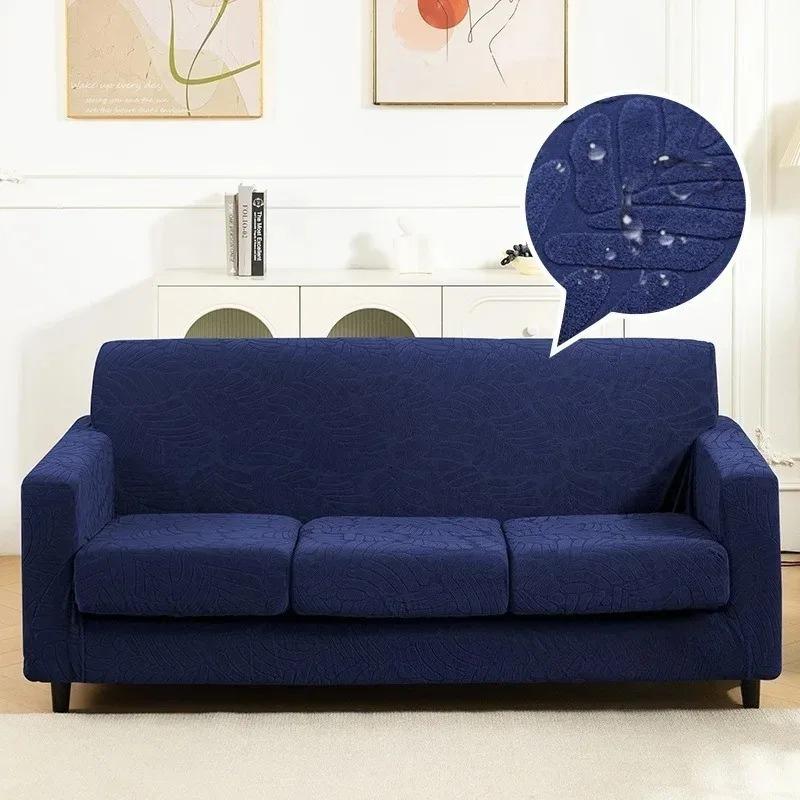 Water Repellent Jacquard Sofa Cover Washable Stretchable All-Season Slipcover Furniture Protector with Individual Cushion Covers 3 Seater
Water Repellent Jacquard Sofa Cover Washable Stretchable All-Season Slipcover Furniture Protector with Individual Cushion Covers 3 Seater