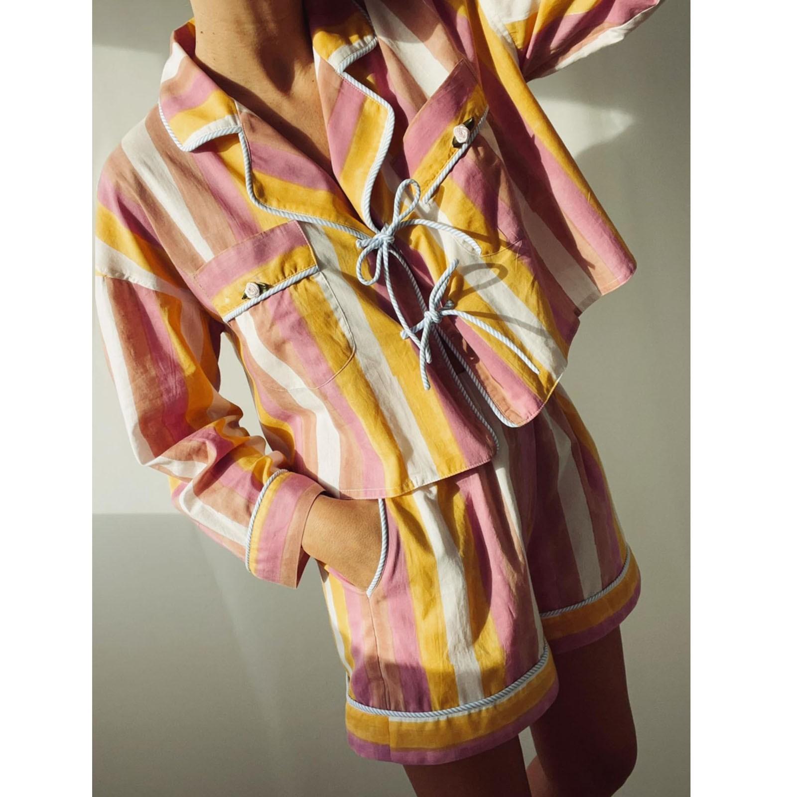 Жіноча літня муслінова блузка з двох частин, сорочка та шорти, одяг, комплект із двох частин, пляжний комплект, комплект із двох частин, жіночий XL помаранчевий
Жіноча літня муслінова блузка з двох частин, сорочка та шорти, одяг, комплект із двох частин, пляжний комплект, комплект із двох частин, жіночий XL помаранчевий