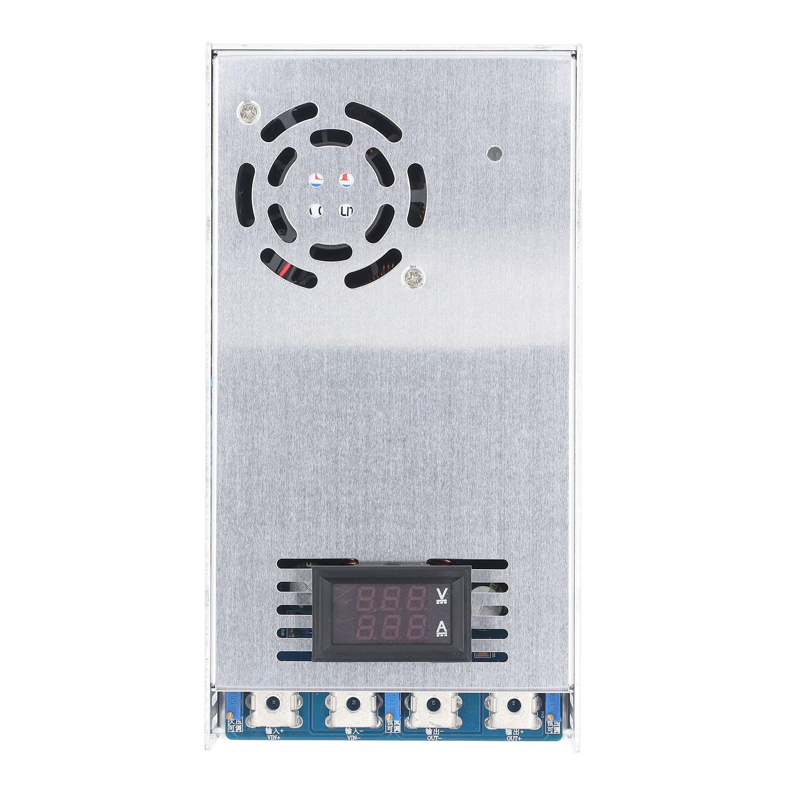 Імпульсний блок живлення постійного струму 10,5 В‑60 В до 15 В‑80 В підвищувальний буст промислові блоки живлення 100 А 2000 Вт для двигуна 3D-принтера
Імпульсний блок живлення постійного струму 10,5 В‑60 В до 15 В‑80 В підвищувальний буст промислові блоки живлення 100 А 2000 Вт для двигуна 3D-принтера