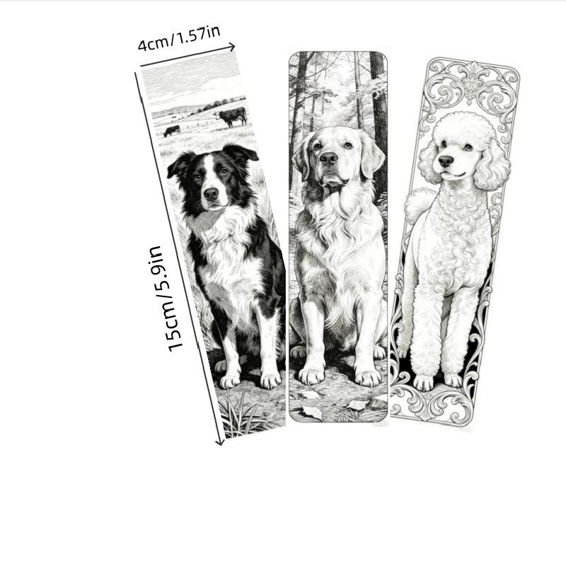 28 Dog themed bookmarks 28pcs белый
28 Dog themed bookmarks 28pcs белый