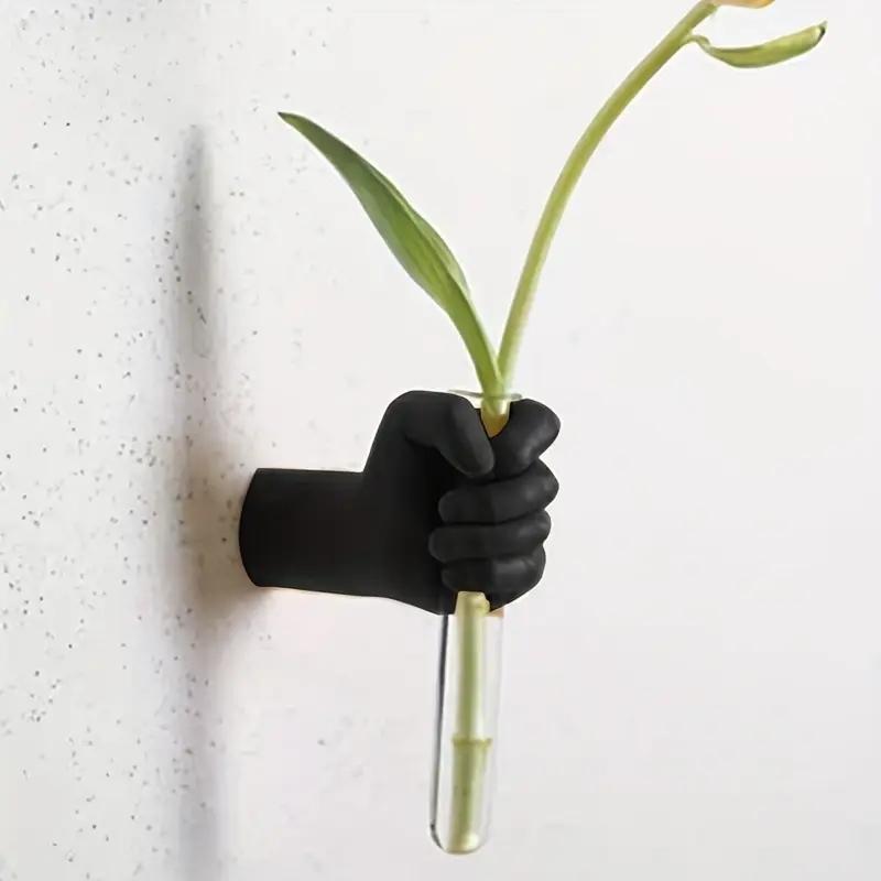 Modern Geometric Resin Wall Vase Wall Mounted Vase Handmade Decorative Flowers for Room Decoration Vas Art Flower Decoration чорний
Modern Geometric Resin Wall Vase Wall Mounted Vase Handmade Decorative Flowers for Room Decoration Vas Art Flower Decoration чорний