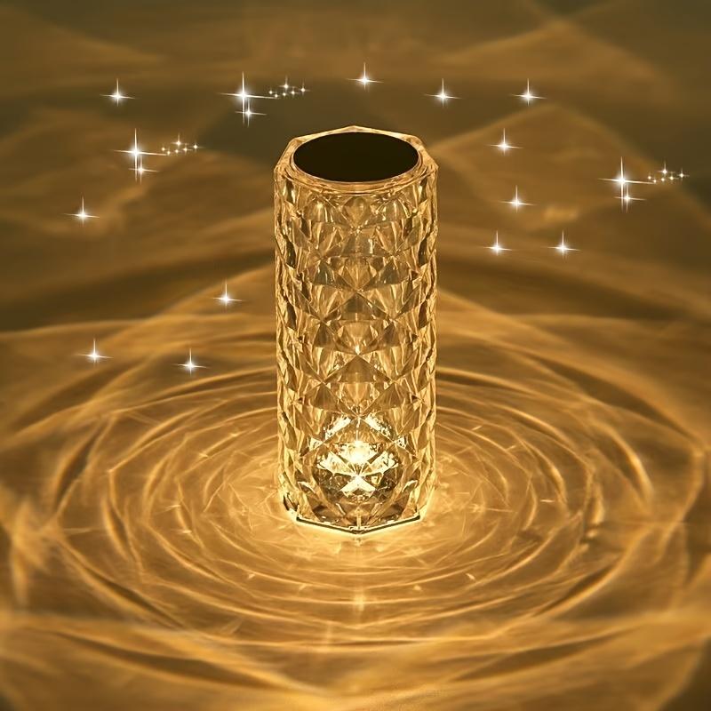 1pc Crystal Diamond Table Lamp With Color-changing Touch Control LED Night Light And USB Charger, Home Decoration, Halloween, Christmas, Office Desk
1pc Crystal Diamond Table Lamp With Color-changing Touch Control LED Night Light And USB Charger, Home Decoration, Halloween, Christmas, Office Desk