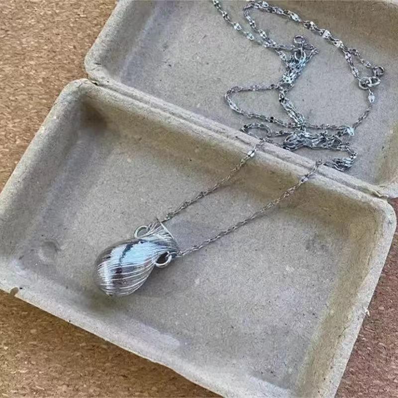 Korean Luxury Vase Pendant Sweater Necklace срібний
Korean Luxury Vase Pendant Sweater Necklace срібний