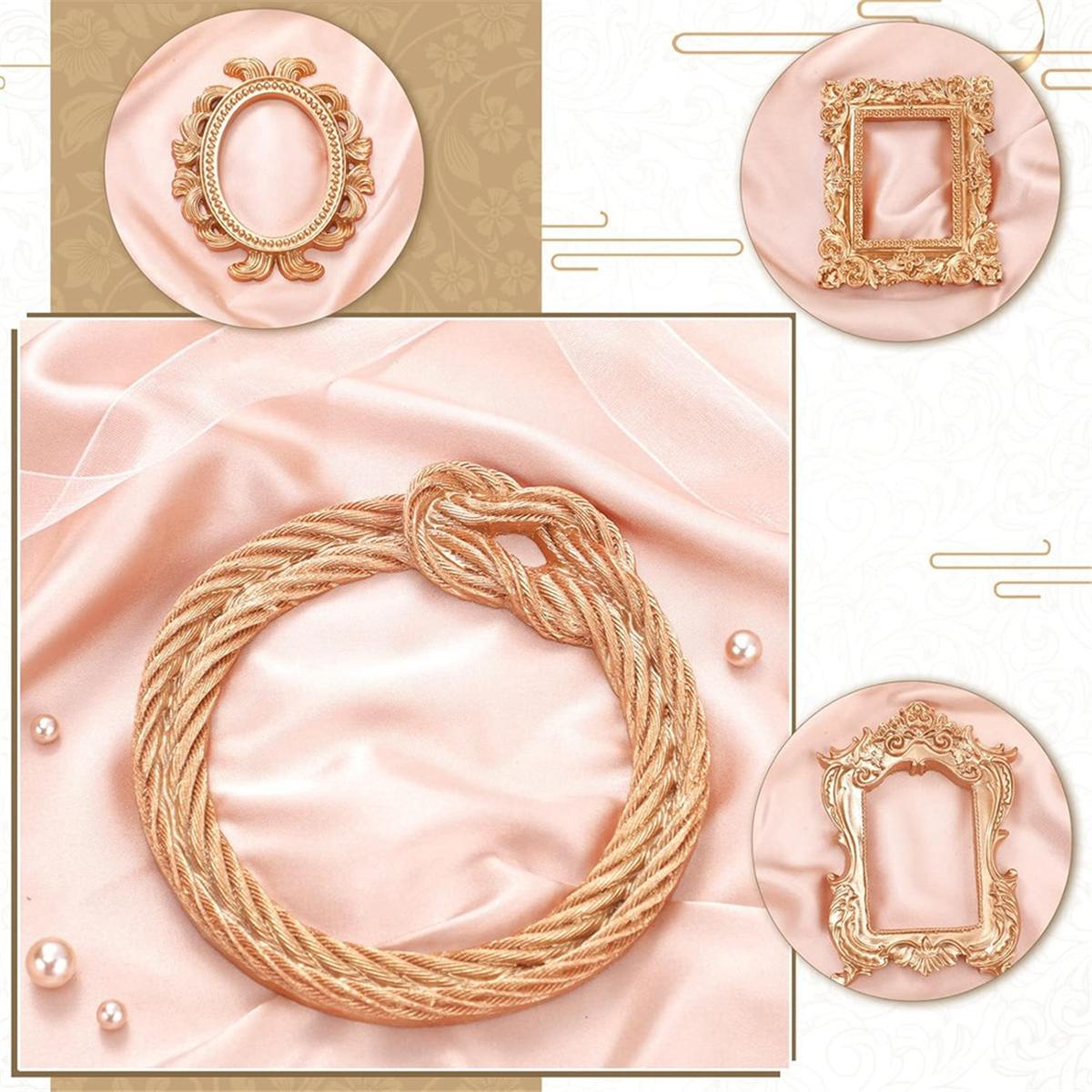 2025 New 5 Pieces Vintage Resin Picture Frame Vintage Photo Frame Mini Oval Rectangle Gothic Frames Hanging Photo Frame золотий
2025 New 5 Pieces Vintage Resin Picture Frame Vintage Photo Frame Mini Oval Rectangle Gothic Frames Hanging Photo Frame золотий
