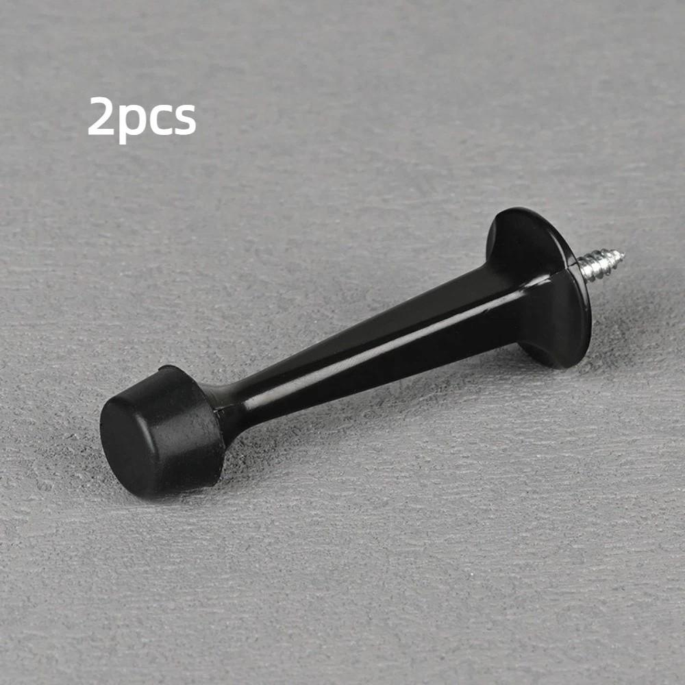 2pcs Simple Zinc Alloy Door Stopper Rubber Safety Buffer Damper Durable Wall Mount Door Stopper Holder Home Hardware чорний
2pcs Simple Zinc Alloy Door Stopper Rubber Safety Buffer Damper Durable Wall Mount Door Stopper Holder Home Hardware чорний