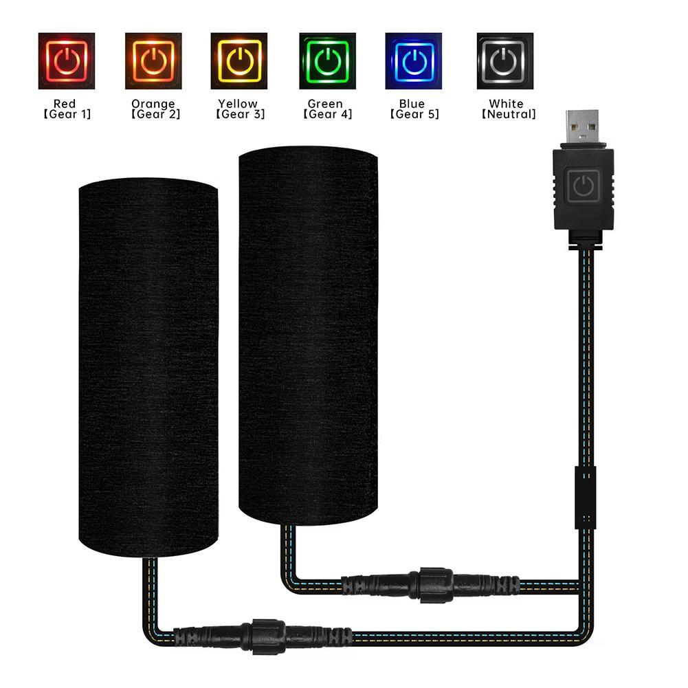 Motorcycle Heated Grips Handlebars USB Adjustable Insulated Handlebars Electric Scooter Bicycle Warming Accessories чорний
Motorcycle Heated Grips Handlebars USB Adjustable Insulated Handlebars Electric Scooter Bicycle Warming Accessories чорний