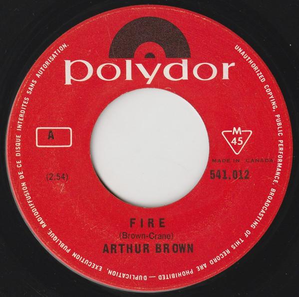 7-дюймовая пластинка CRAZY WORLD OF ARTHUR BROWN Fire 541012 Polydor 1968 Канада Рок Б/у
7-дюймовая пластинка CRAZY WORLD OF ARTHUR BROWN Fire 541012 Polydor 1968 Канада Рок Б/у
