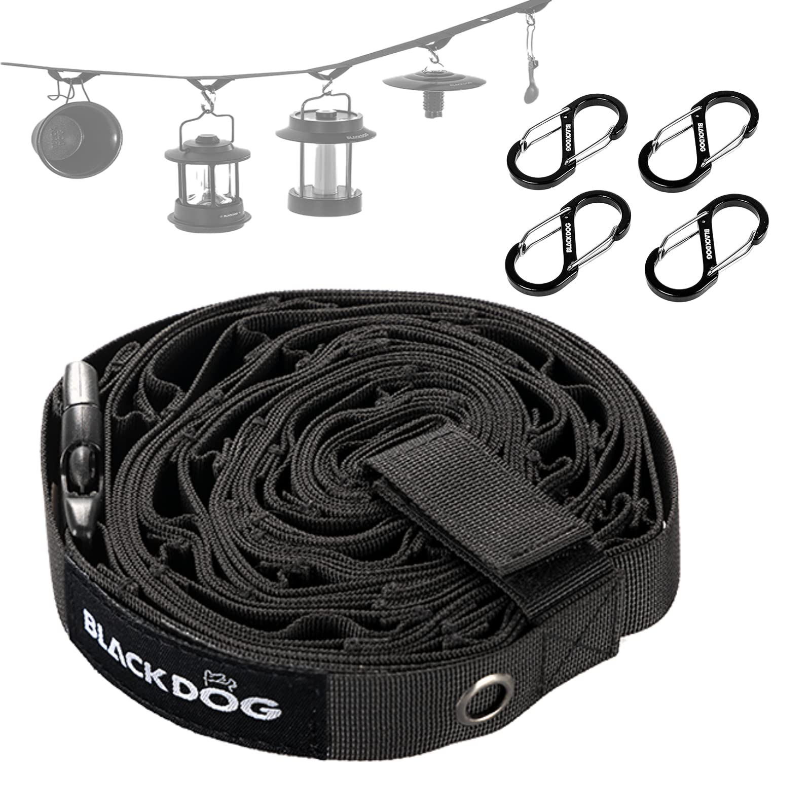Daisy Chain Ninon Hanging Chain Nebula Chain Camping Clothesline Tent Rope High Strength Length Adjustable from 24 Hanging Positions Comes with 4 чёрный
Daisy Chain Ninon Hanging Chain Nebula Chain Camping Clothesline Tent Rope High Strength Length Adjustable from 24 Hanging Positions Comes with 4 чёрный