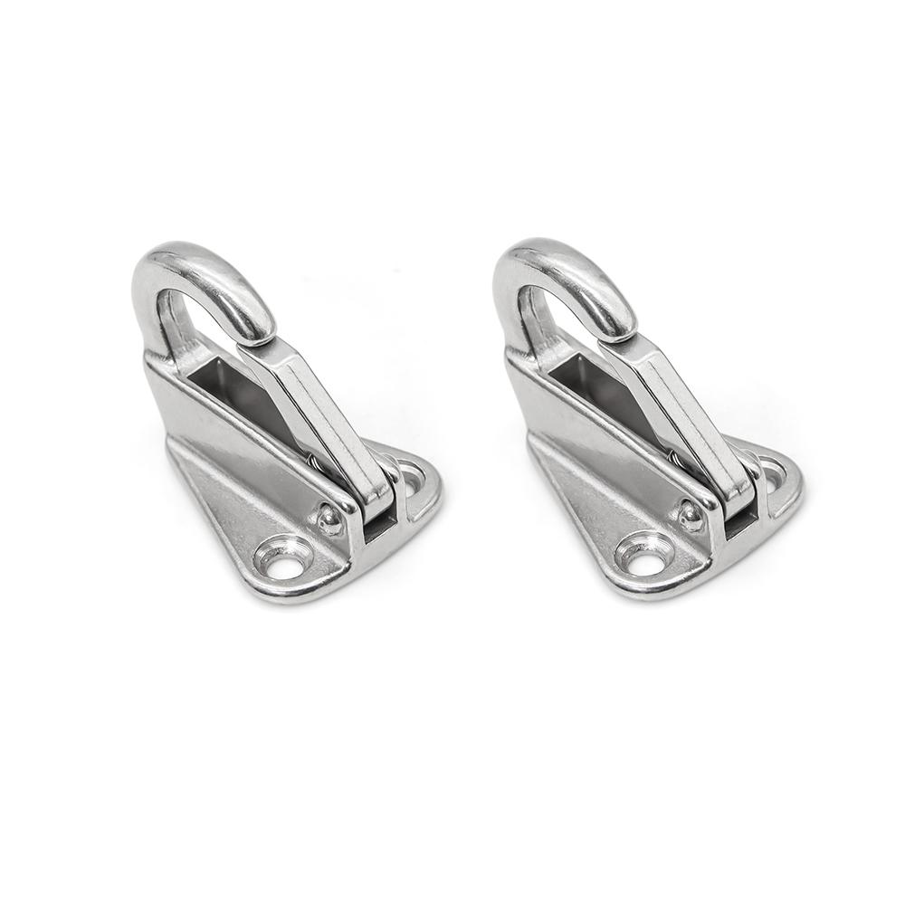 2 шт. 316 нержавеющая сталь лодочные крючки для крепления крюка пружина для крепления крюка веревка лодка парус буксир судно лодочные аксессуары морские