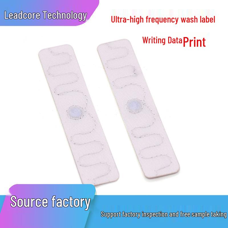 UHF RFID Моющаяся Бирка для Прачечной: Термостойкая этикетка для одежды 56x10mm
UHF RFID Моющаяся Бирка для Прачечной: Термостойкая этикетка для одежды 56x10mm