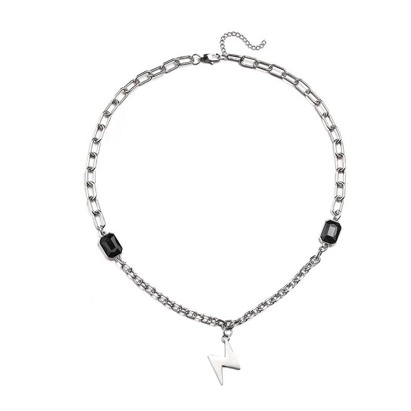 Ожерелье из титановой стали с молнией: Европейская и американская мода Подвеска для мужчин и женщин - Хип-хоп Молния Цепочка для свитера
Ожерелье из титановой стали с молнией: Европейская и американская мода Подвеска для мужчин и женщин - Хип-хоп Молния Цепочка для свитера