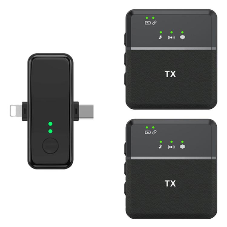 SX31 3 in 1 Lavalier 2.4G Wireless Noise Reduction Mic with Dual Transmitter + Receiver SX31 with Dual Transmitter + Receiver
SX31 3 in 1 Lavalier 2.4G Wireless Noise Reduction Mic with Dual Transmitter + Receiver SX31 with Dual Transmitter + Receiver