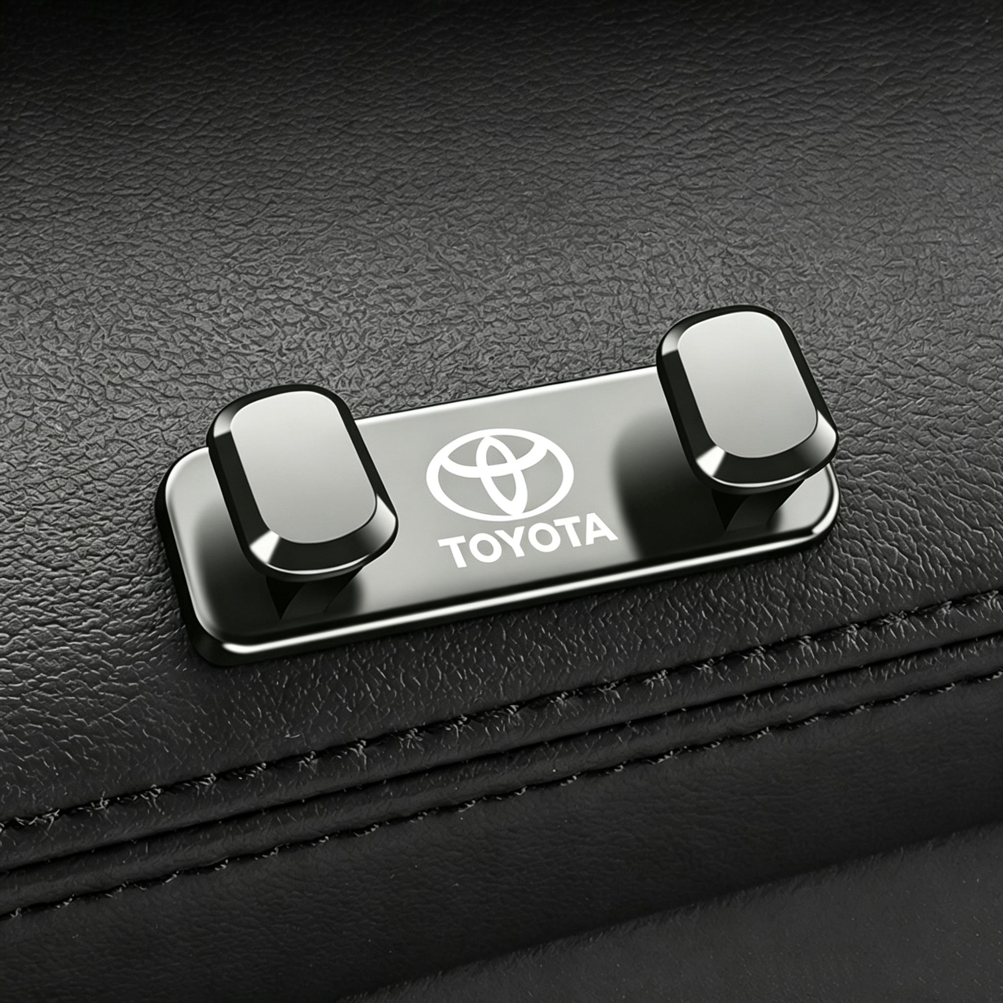 Крючки для хранения для Toyota Camry Yaris RAV4 CHR Corolla Prado hulix prius verso из цинкового сплава, инструмент для организации интерьера автомобиля, аксессуары чёрный
Крючки для хранения для Toyota Camry Yaris RAV4 CHR Corolla Prado hulix prius verso из цинкового сплава, инструмент для организации интерьера автомобиля, аксессуары чёрный