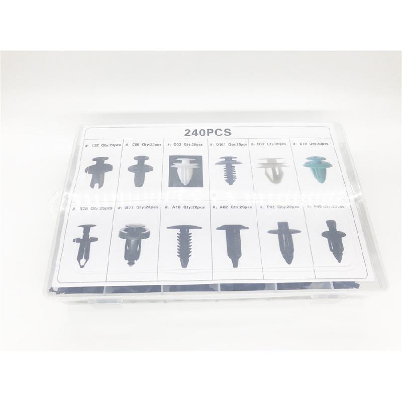 240Pcs 12 Sizes Mixed Plastic Fasteners Kit Car Door Bumper Panel Retainer Clips
240Pcs 12 Sizes Mixed Plastic Fasteners Kit Car Door Bumper Panel Retainer Clips