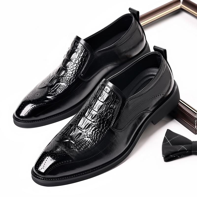 Fashion Crocodile pattern comfortable soft sole men s casual leather shoes All-Match Casual Shock-Absorbing Wear-Resistant Footwear 44 чёрный
Fashion Crocodile pattern comfortable soft sole men s casual leather shoes All-Match Casual Shock-Absorbing Wear-Resistant Footwear 44 чёрный