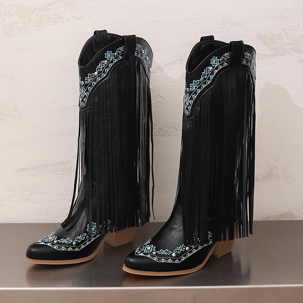 2026 New Winter Black Red Women Western Boots Mid Calf Tassel High Square Heel Lady Shoes Plus Big Size 11 43 46 48 34
2026 New Winter Black Red Women Western Boots Mid Calf Tassel High Square Heel Lady Shoes Plus Big Size 11 43 46 48 34