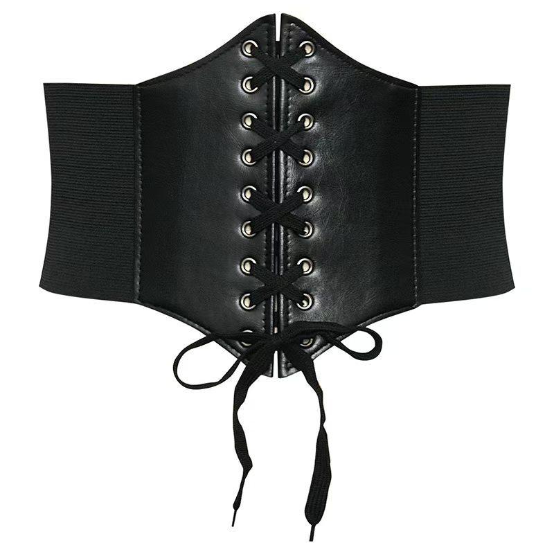 Punk Black Wide Corset Belt for Women, PU Leather, Slimming Body Belts, Elastic High Waist Belt, Female Cummerbunds, New, 1Pc One Size чёрный
Punk Black Wide Corset Belt for Women, PU Leather, Slimming Body Belts, Elastic High Waist Belt, Female Cummerbunds, New, 1Pc One Size чёрный