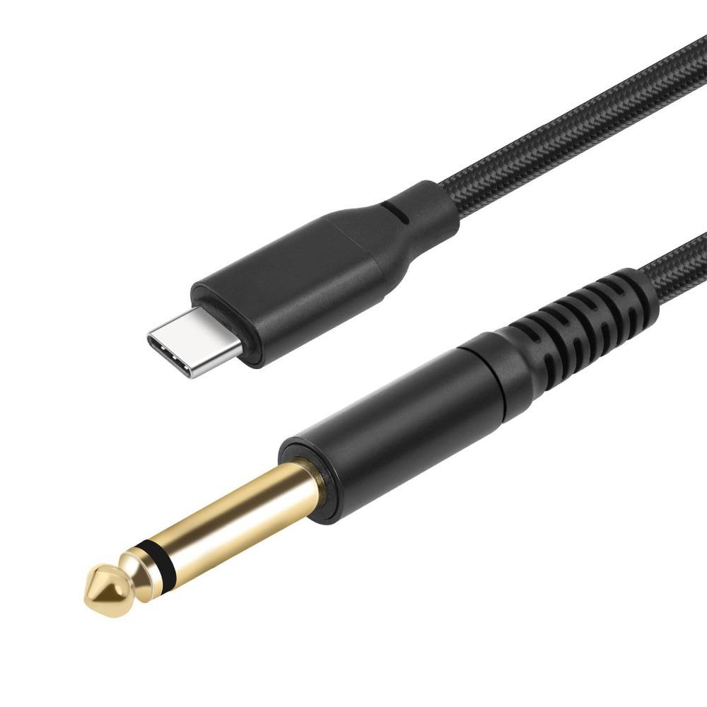 1/4 Inch USB C to 6.35mm Cable Plug and Play USB Type C Audio Cable Speaker 1m/3.3ft
1/4 Inch USB C to 6.35mm Cable Plug and Play USB Type C Audio Cable Speaker 1m/3.3ft