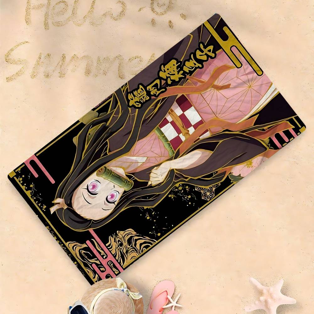 Demon Slayer Nezuko Kamado Cartoon Microfiber Printed Beach Towel Mountain Climbing Yoga Beach Swimming Running Absorbent Towel W30*H60(CM)
Demon Slayer Nezuko Kamado Cartoon Microfiber Printed Beach Towel Mountain Climbing Yoga Beach Swimming Running Absorbent Towel W30*H60(CM)