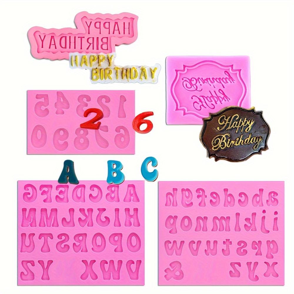 5 шт. формочки для шоколада с буквами, формочки для помадки, силиконовые формы для украшения торта с надписью «С днем рождения», шоколадная клубника, кекс, вечеринка 5pcs Pink
5 шт. формочки для шоколада с буквами, формочки для помадки, силиконовые формы для украшения торта с надписью «С днем рождения», шоколадная клубника, кекс, вечеринка 5pcs Pink