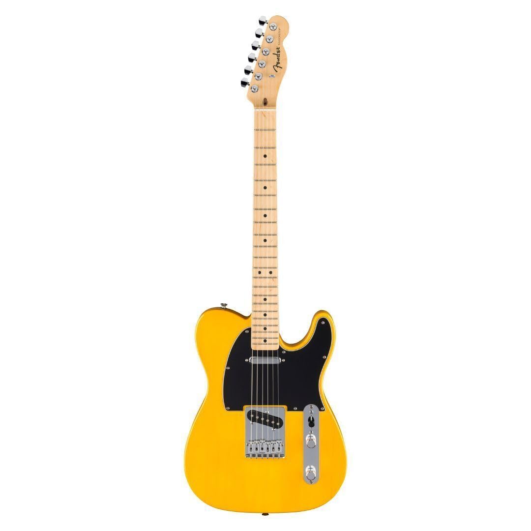 Telecaster Maple Fingerboard Black Pickguard Butterscotch Blonde Fender Fender/Standard
Telecaster Maple Fingerboard Black Pickguard Butterscotch Blonde Fender Fender/Standard