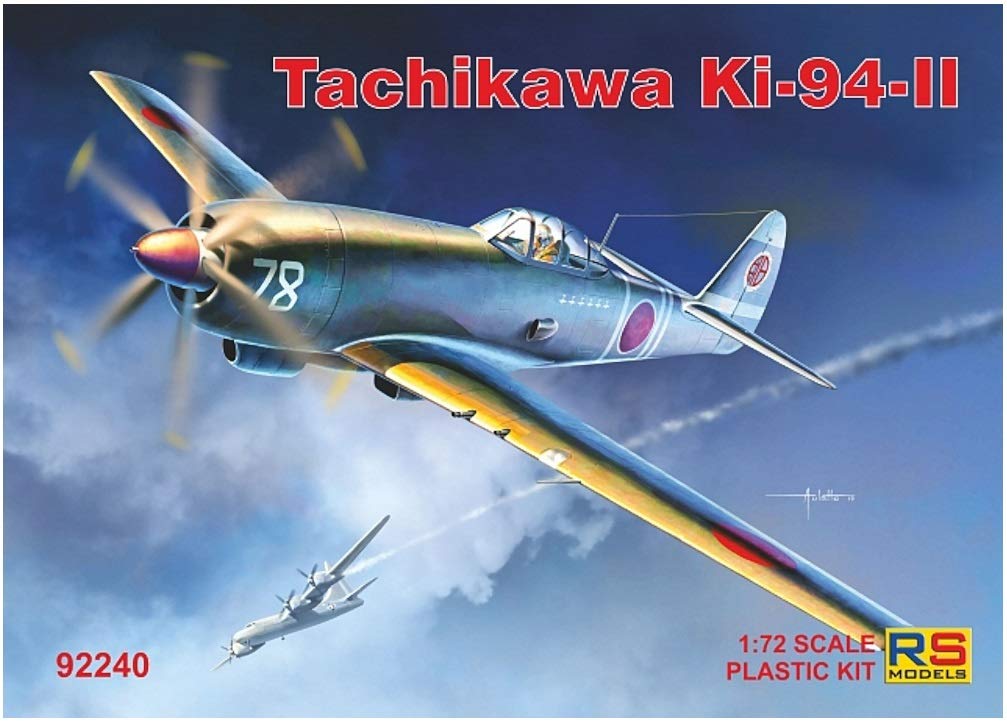RS Model Japanese Army Tachikawa Prototype High Altitude Air Defense Fighter Plastic Model 92240 1/72 Key94-II
RS Model Japanese Army Tachikawa Prototype High Altitude Air Defense Fighter Plastic Model 92240 1/72 Key94-II