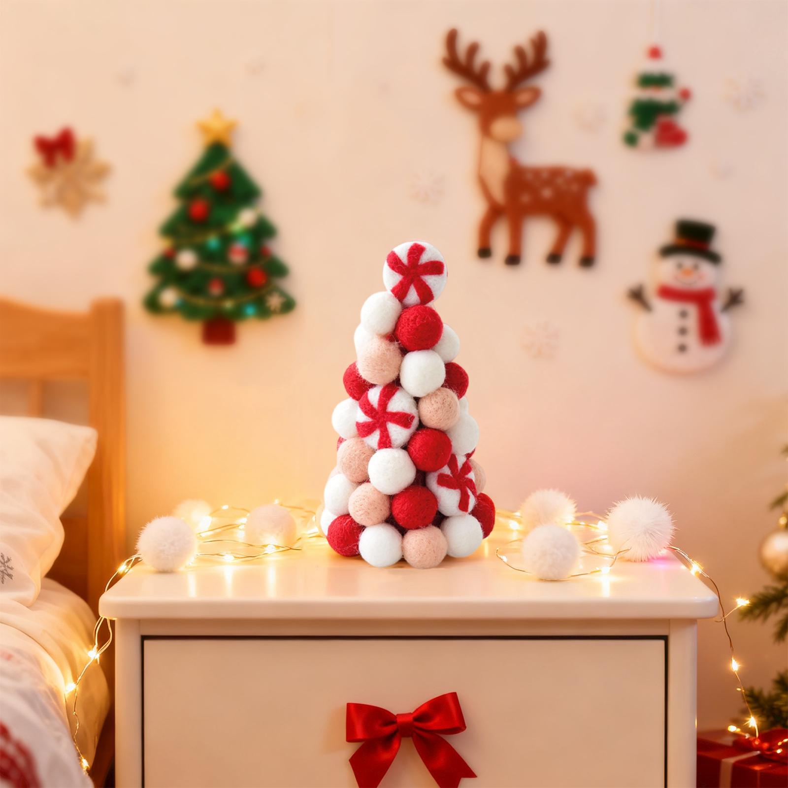 Diy Wool Christmas Tree Decorations, Wool Ball Strings, Christmas Wreaths, Christmas Table Ornaments One Size
Diy Wool Christmas Tree Decorations, Wool Ball Strings, Christmas Wreaths, Christmas Table Ornaments One Size