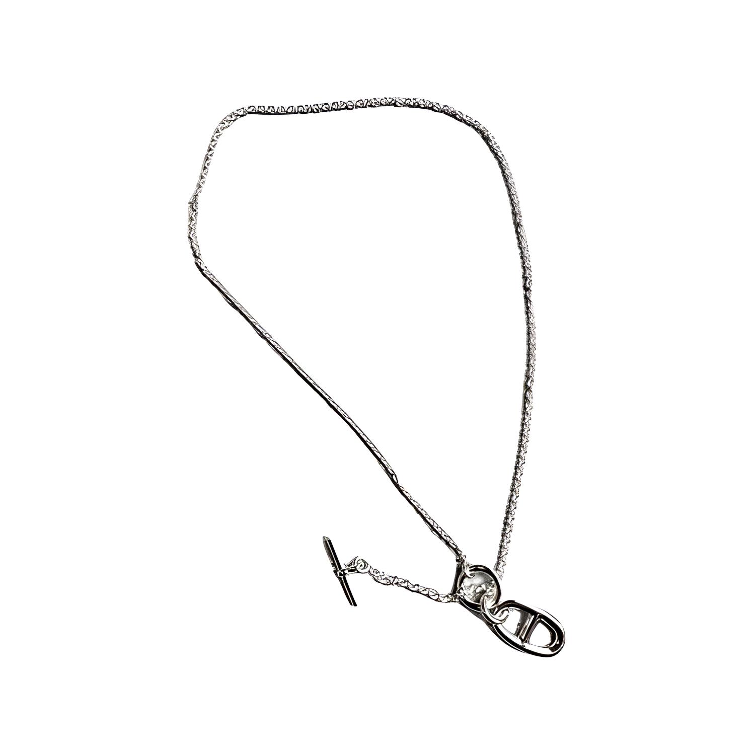 Hermes Chaine DAncre Solid Design 925 Silver Pendant Men Jewelry 106043450 F,Silver
Hermes Chaine DAncre Solid Design 925 Silver Pendant Men Jewelry 106043450 F,Silver