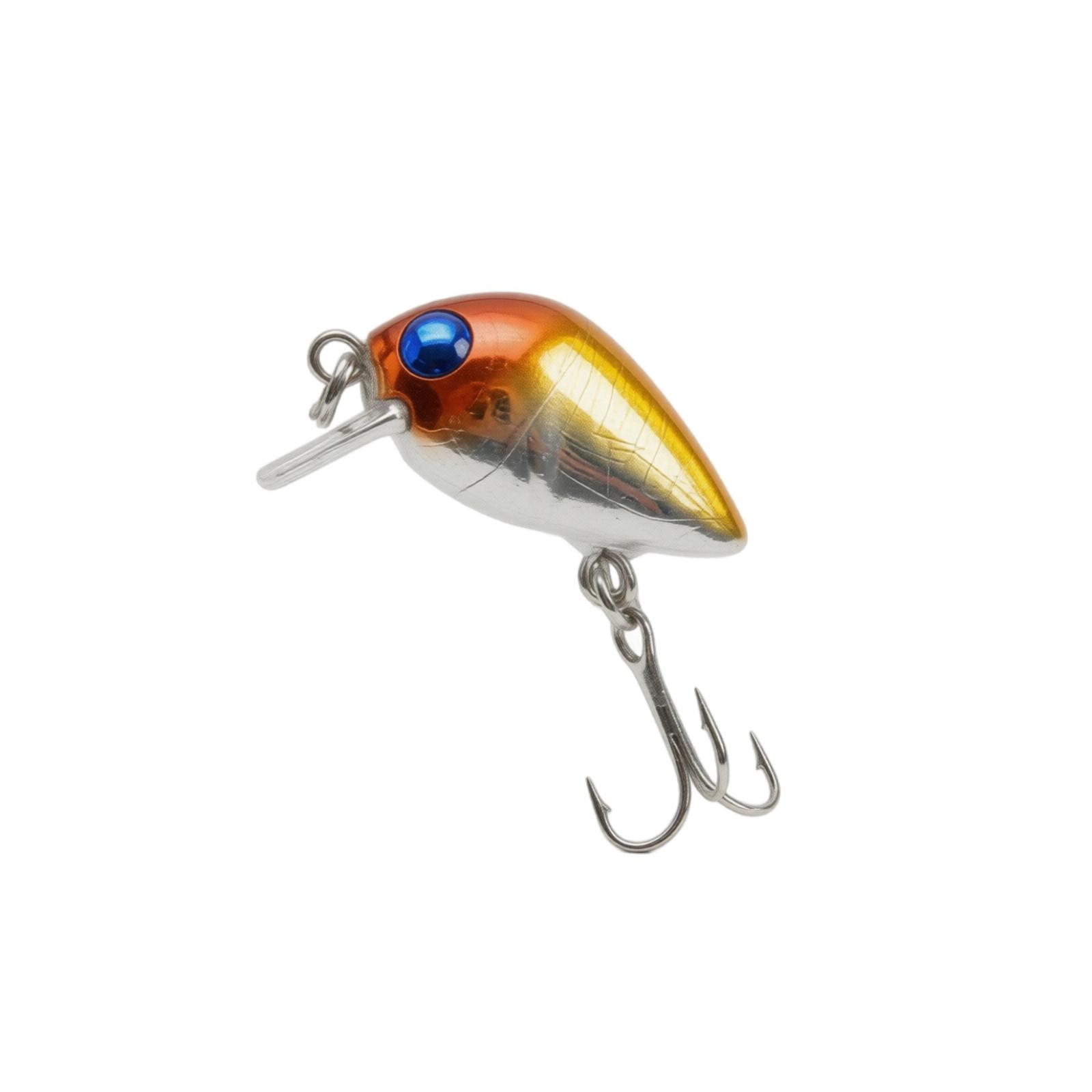 Mini Floating Hard Fishing Lure Crankbait Bait for Bass Pike Trout Freshwater Fishing Tackle with Treble Hook one size
Mini Floating Hard Fishing Lure Crankbait Bait for Bass Pike Trout Freshwater Fishing Tackle with Treble Hook one size