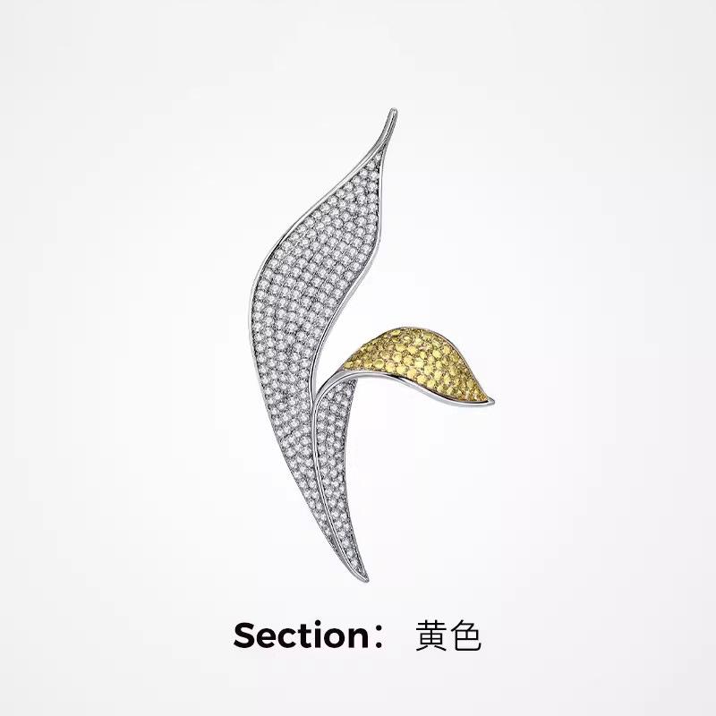 Винтажная брошь Yalan, высококачественные женские нежные листья, асимметричный корсаж, нишевый дизайн, булавка, костюм и аксессуары
Винтажная брошь Yalan, высококачественные женские нежные листья, асимметричный корсаж, нишевый дизайн, булавка, костюм и аксессуары