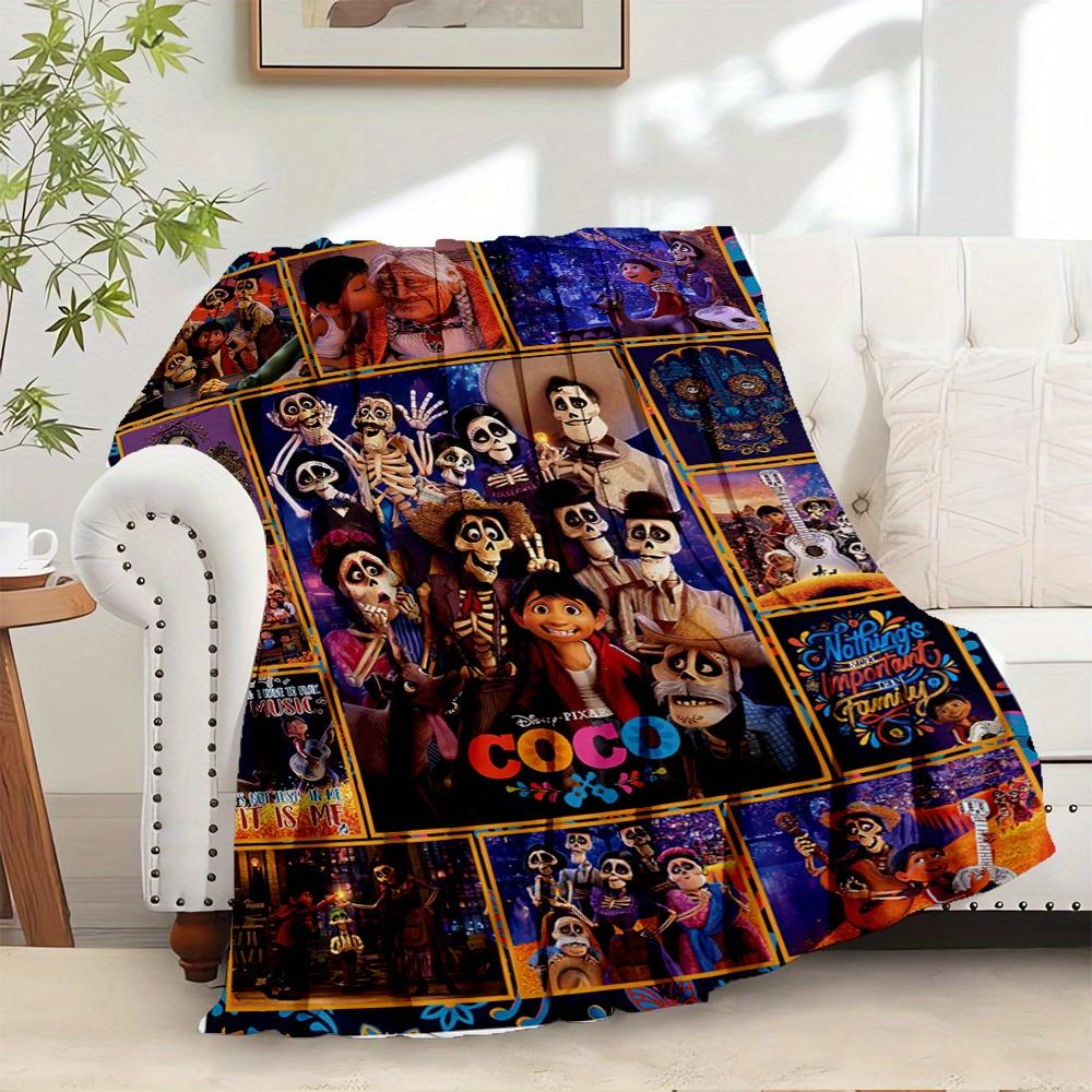 1 pc Flannel Coco movie theme multi-purpose small blanket, suitable for bed, sofa or gift, home decoration that shows family warmth and fest 130x150cm
1 pc Flannel Coco movie theme multi-purpose small blanket, suitable for bed, sofa or gift, home decoration that shows family warmth and fest 130x150cm