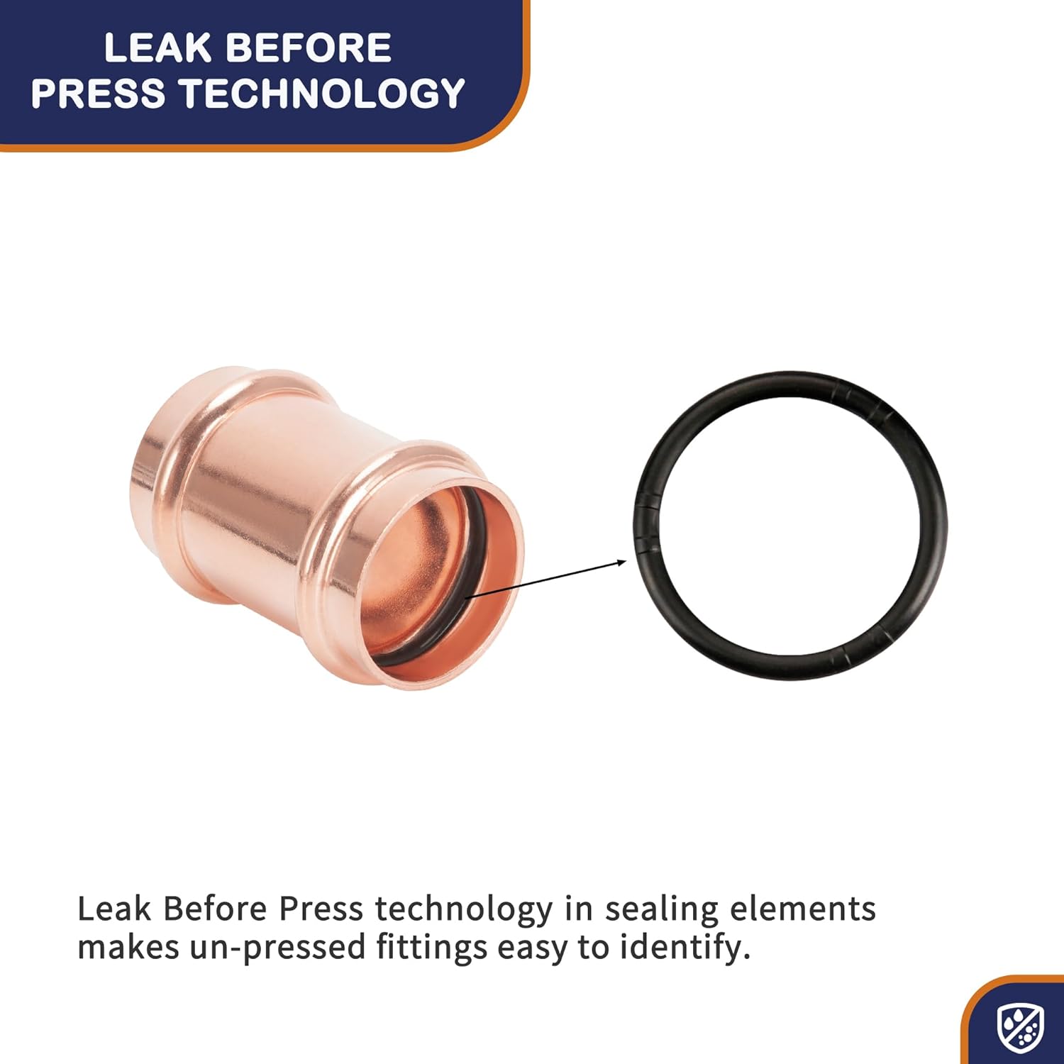 Copper Press Fittings 1/2 inch Coupling No Stop Zero Lead P x P Plumbing Fittings for Residential Commercial 10-Pack Male Adapter 1/2
Copper Press Fittings 1/2 inch Coupling No Stop Zero Lead P x P Plumbing Fittings for Residential Commercial 10-Pack Male Adapter 1/2