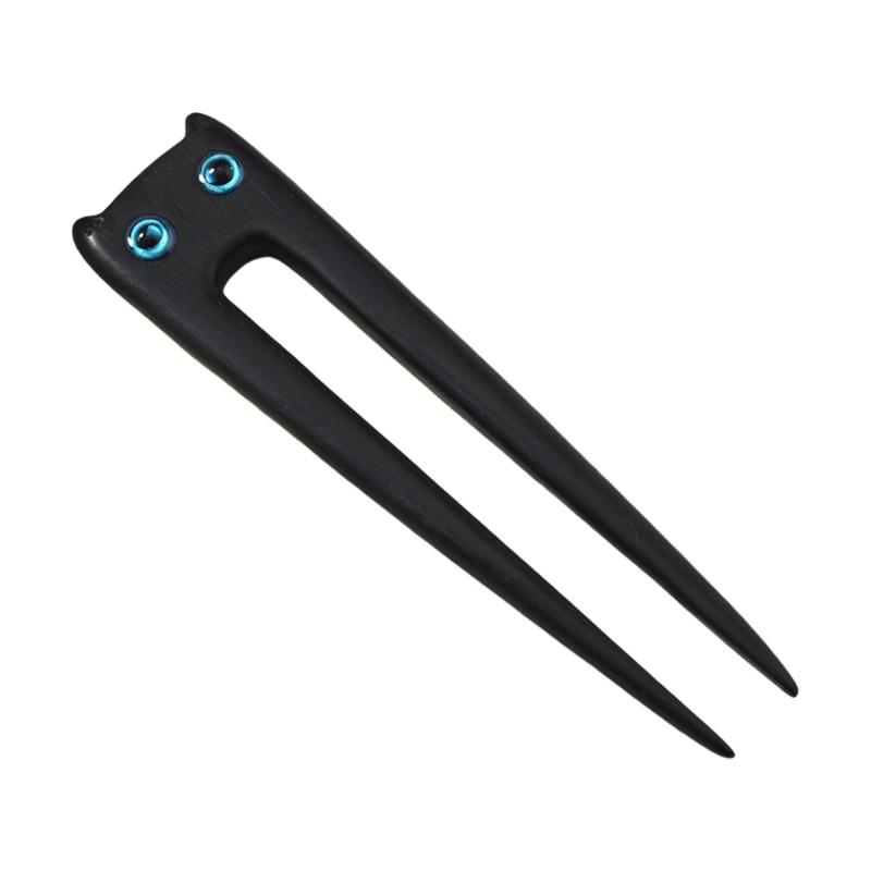 Delicate Cats Hairpin Cats Hair Jewelry Fashionable Hair Barrette Hair Adornments Wood Texture for Party Daily Wear чорний
Delicate Cats Hairpin Cats Hair Jewelry Fashionable Hair Barrette Hair Adornments Wood Texture for Party Daily Wear чорний