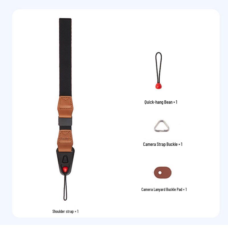 Quick Release Crossbody & Wrist Camera Strap for DSLR/Mirrorless - Photography Accessory
Quick Release Crossbody & Wrist Camera Strap for DSLR/Mirrorless - Photography Accessory
