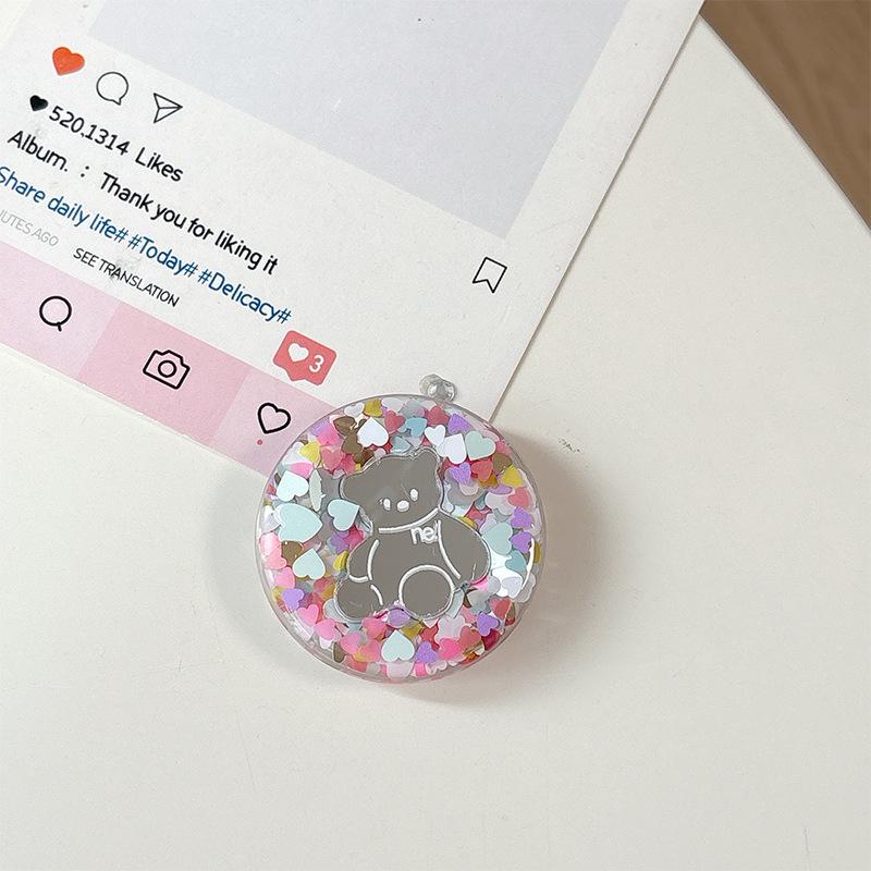 Bear Mirror Epoxy Round Mobile Phone Airbag Bracket Desktop Wind Paste Support Frame Ring
Bear Mirror Epoxy Round Mobile Phone Airbag Bracket Desktop Wind Paste Support Frame Ring