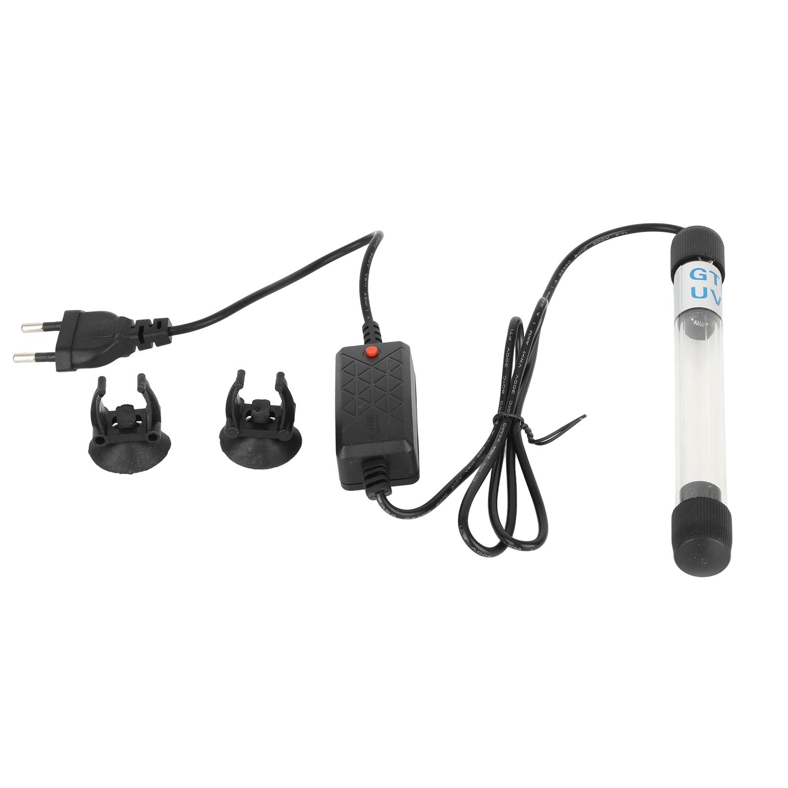 Акваріумний занурювальний чистий світильник УФ-стерилізатор зелені водорості чисті лампи для рибних акваріумів PondUS Plug
Акваріумний занурювальний чистий світильник УФ-стерилізатор зелені водорості чисті лампи для рибних акваріумів PondUS Plug