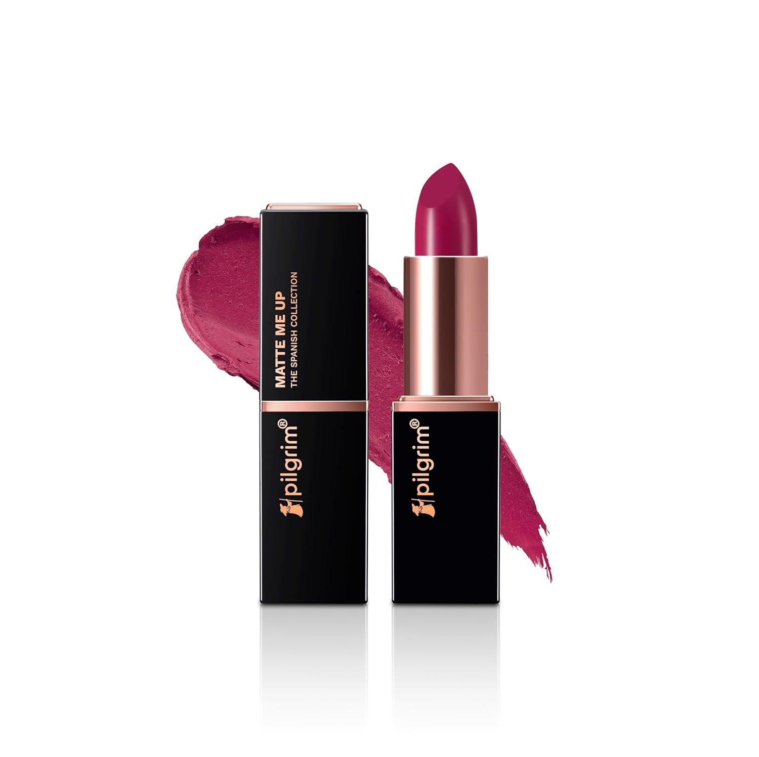 Pilgrim Matte Me Up Bullet Lipstick 4.2g SPF 30 Long-Lasting Hydrating Lip Colour for Dusky Skin
Pilgrim Matte Me Up Bullet Lipstick 4.2g SPF 30 Long-Lasting Hydrating Lip Colour for Dusky Skin