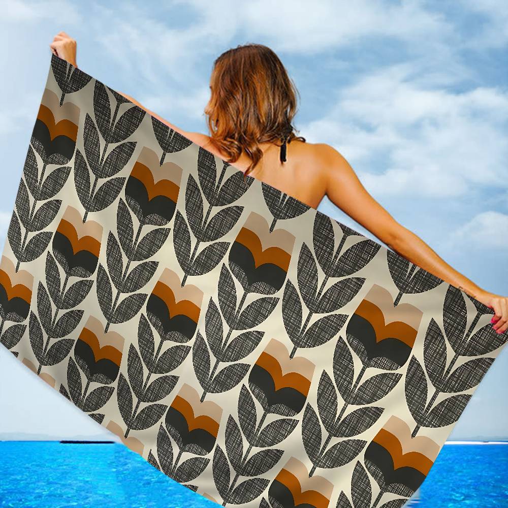 Orla Kiely Leaf Bath Towel Microfiber Soft Water Absorbing Breathable For Girl Kids Decorative Cartoon Beach Towel W40*H60(CM)
Orla Kiely Leaf Bath Towel Microfiber Soft Water Absorbing Breathable For Girl Kids Decorative Cartoon Beach Towel W40*H60(CM)