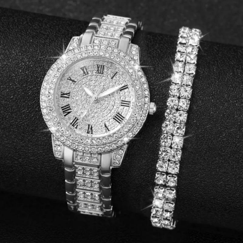 European And American Ins Popular Women S Watches, Rhinestone Jewelry, Colored Diamond Quartz Watches, Women S Watches, Exquisite Sets Of Watches bulk price
European And American Ins Popular Women S Watches, Rhinestone Jewelry, Colored Diamond Quartz Watches, Women S Watches, Exquisite Sets Of Watches bulk price
