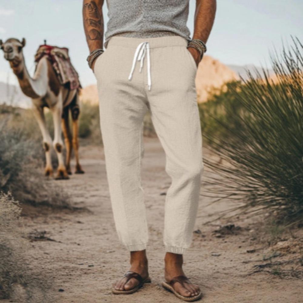 Summer Seaside Beach Casual Trousers Mens Vintage Loose Straight Linen Pants For Men Daily Leisure Drawstring Solid Color Pants XXXL
Summer Seaside Beach Casual Trousers Mens Vintage Loose Straight Linen Pants For Men Daily Leisure Drawstring Solid Color Pants XXXL